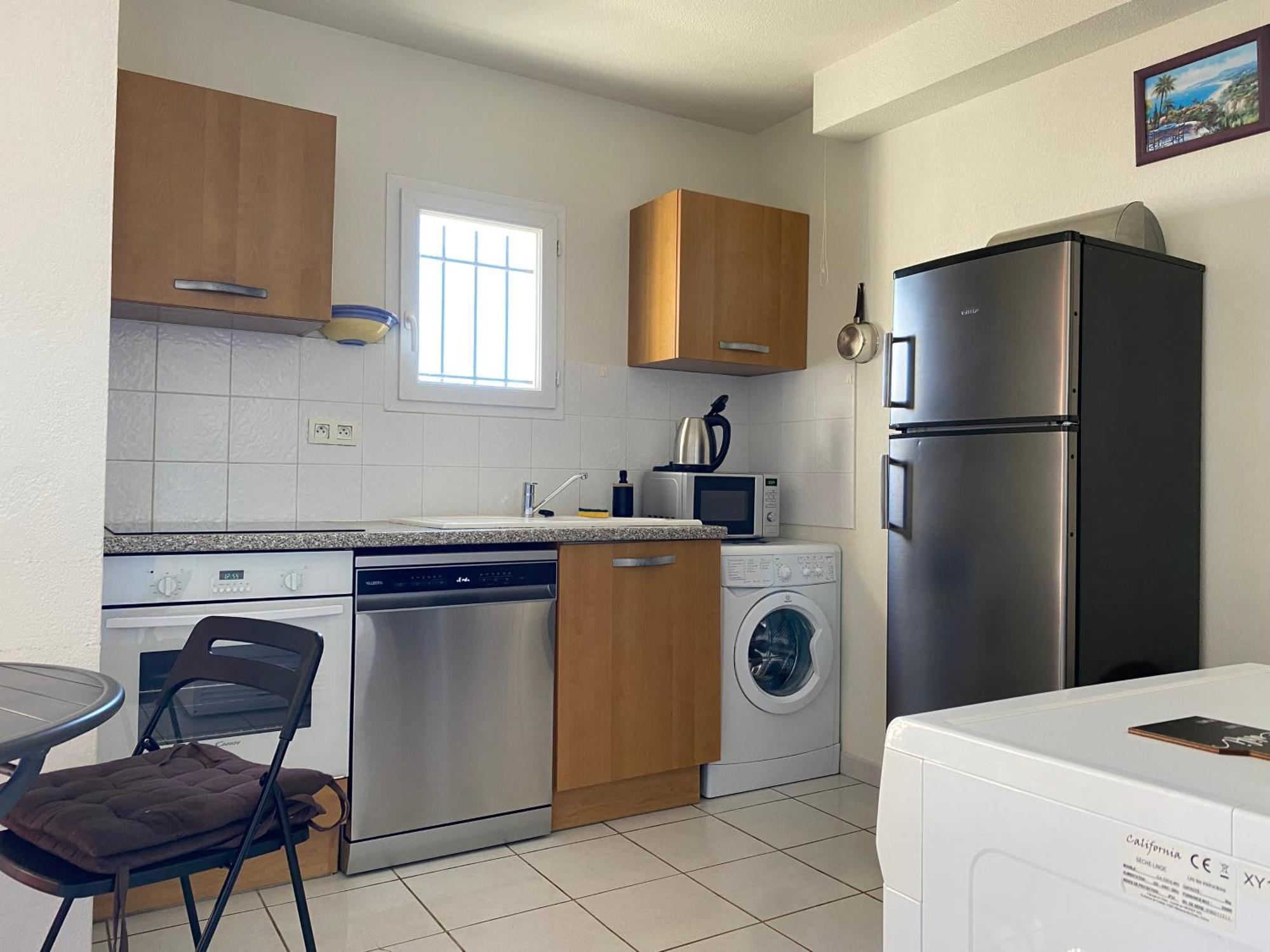 T3 Vue Mer Et Plage, Avec Wifi Et Parking Saint-Pierre-la-Mer  Exterior photo