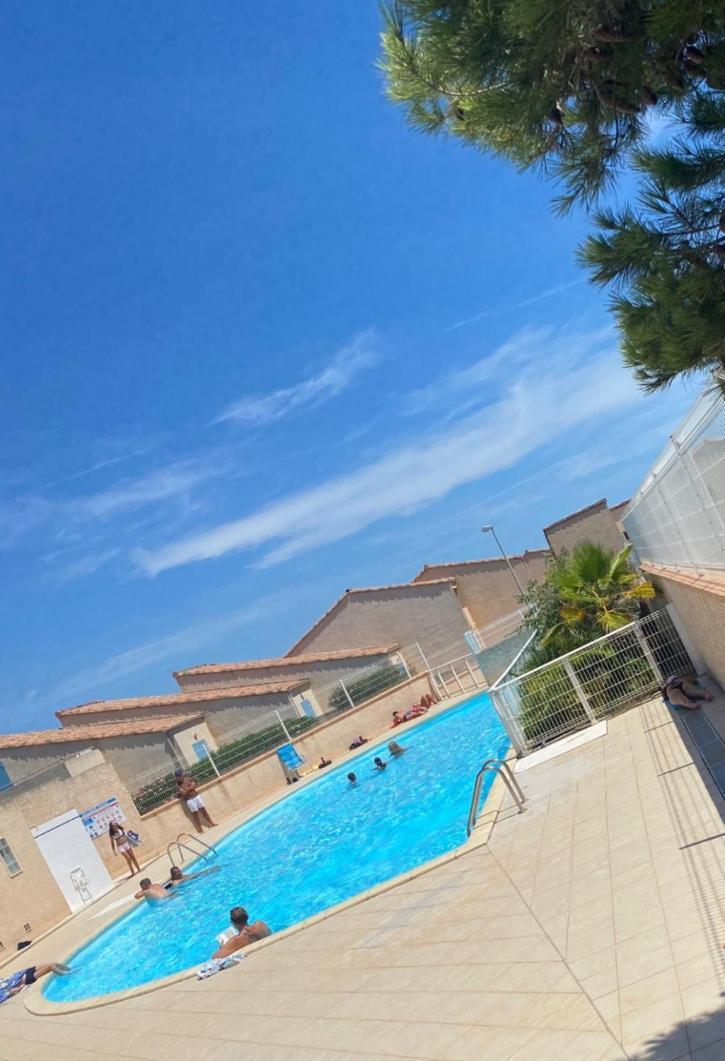 T3 Vue Mer Et Plage, Avec Wifi Et Parking Saint-Pierre-la-Mer  Exterior photo